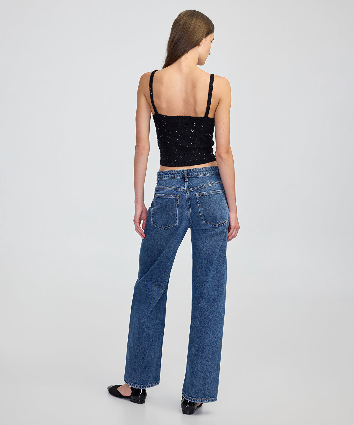Zoomed Embellished Knit Top