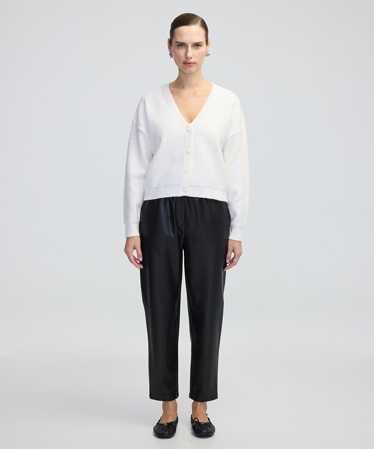 Embellished Knit Top