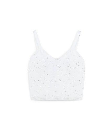 Embellished Knit Top