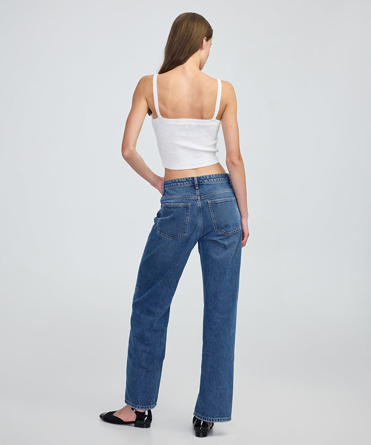 Zoomed Embellished Knit Top