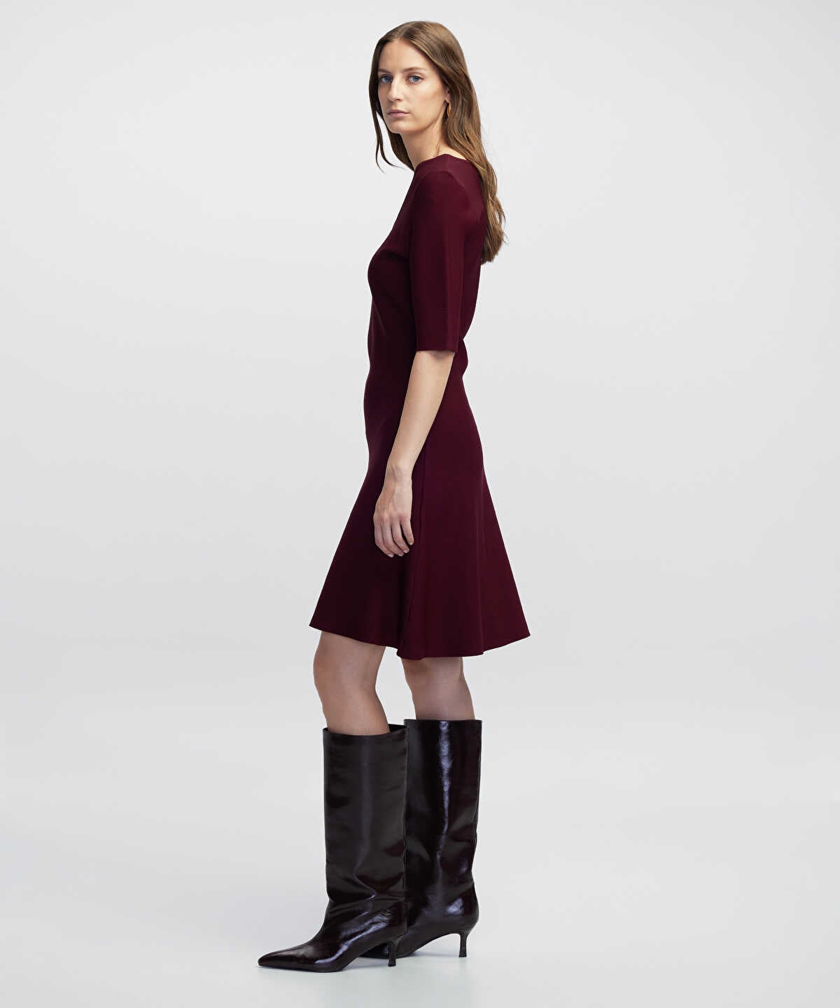A-Line Knit Dress