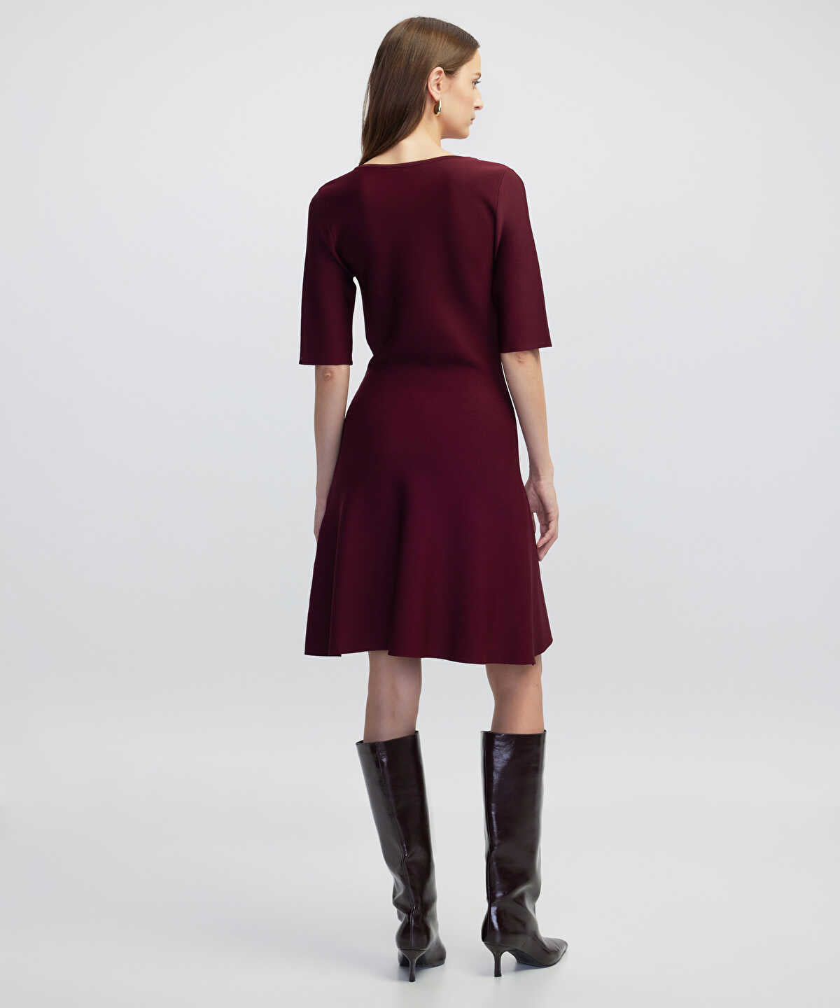 A-Line Knit Dress