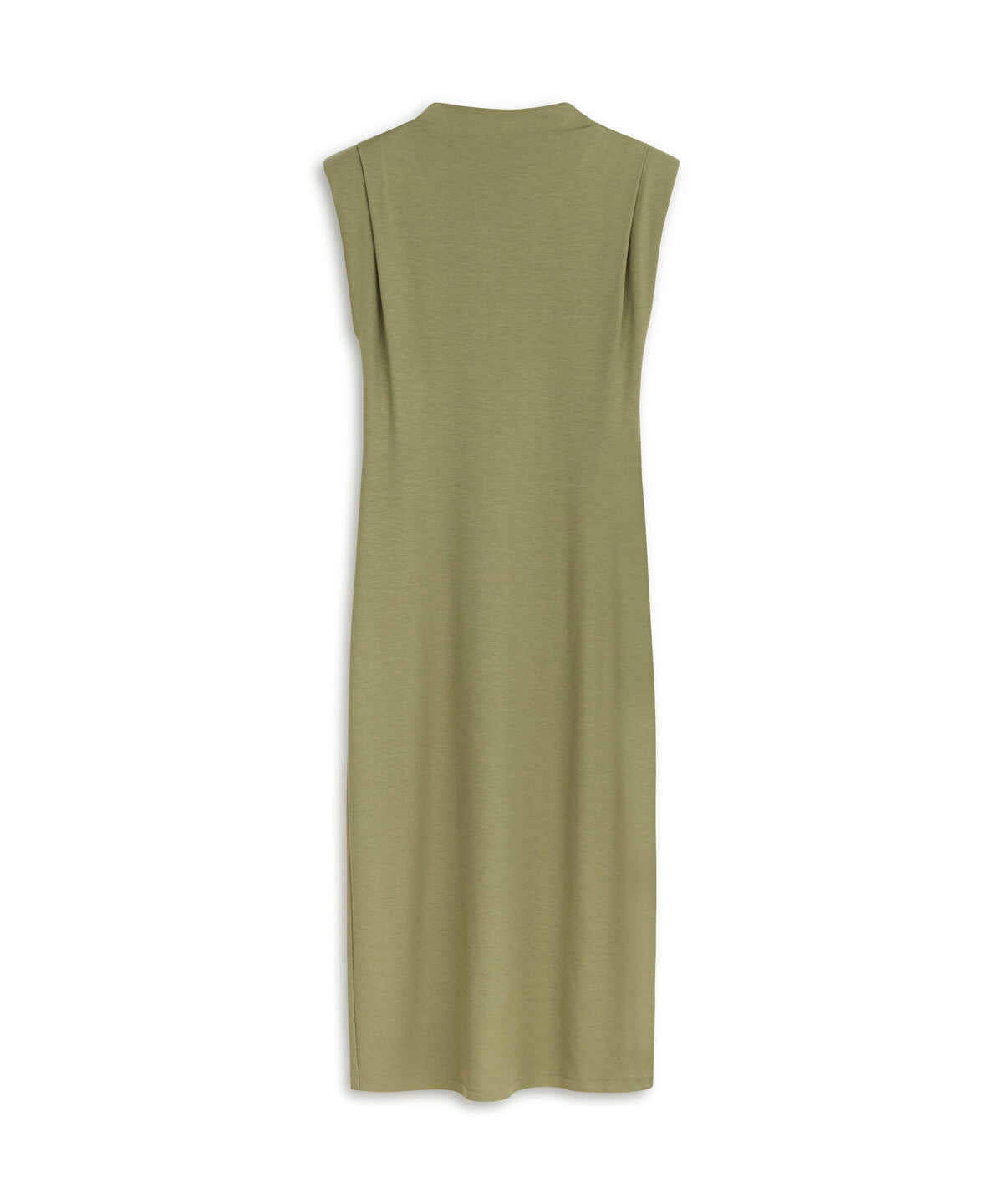 Dress with Shoulder Pads