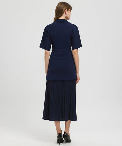 Layered Pleated Dress