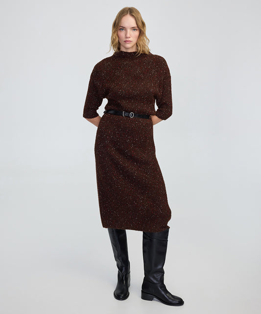 Belted Knit Dress