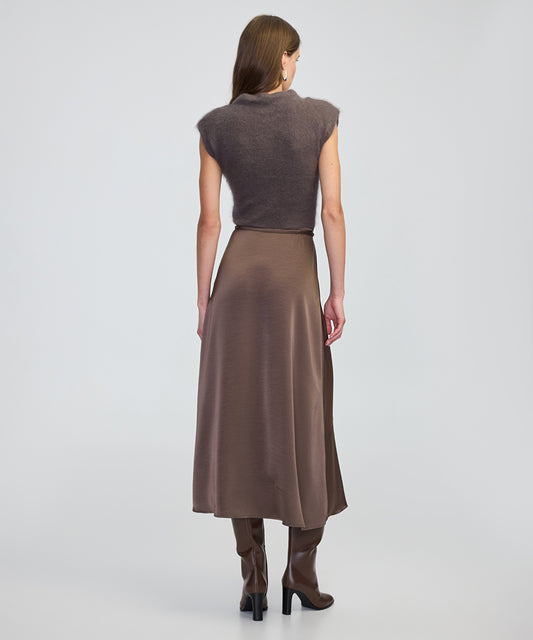 Belted Combination Dress