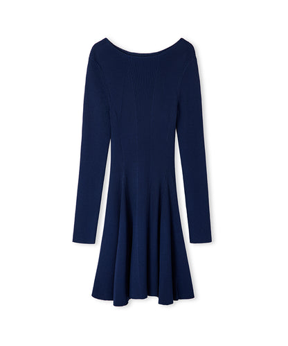 Ribbed Knit Dress
