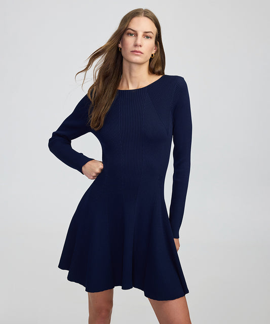 Ribbed Knit Dress