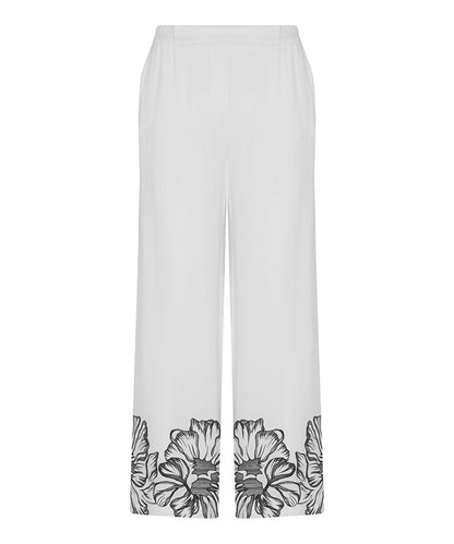 Floral Print Trousers