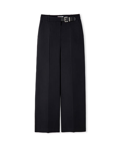 Contrast Belt Trousers