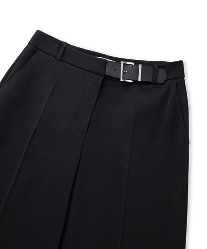 Contrast Belt Trousers