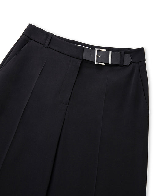 Contrast Belt Trousers