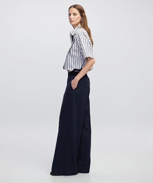 Mixed Media Trousers