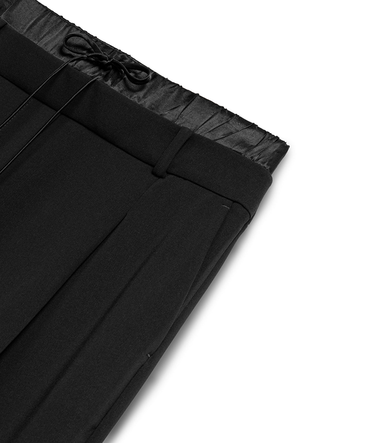 Zoomed Double Waist Wide Leg Trousers