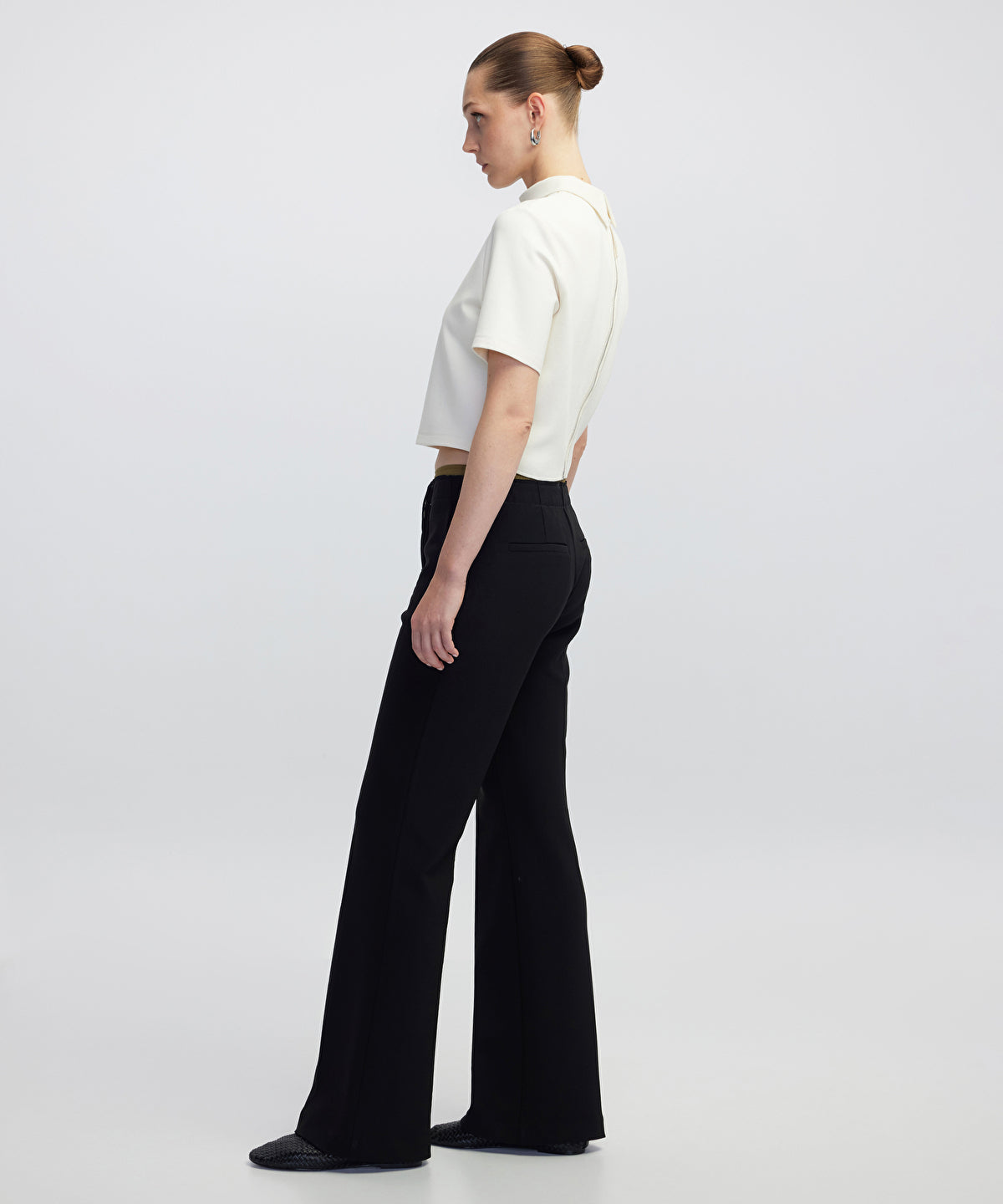 Contrast Waist Trousers