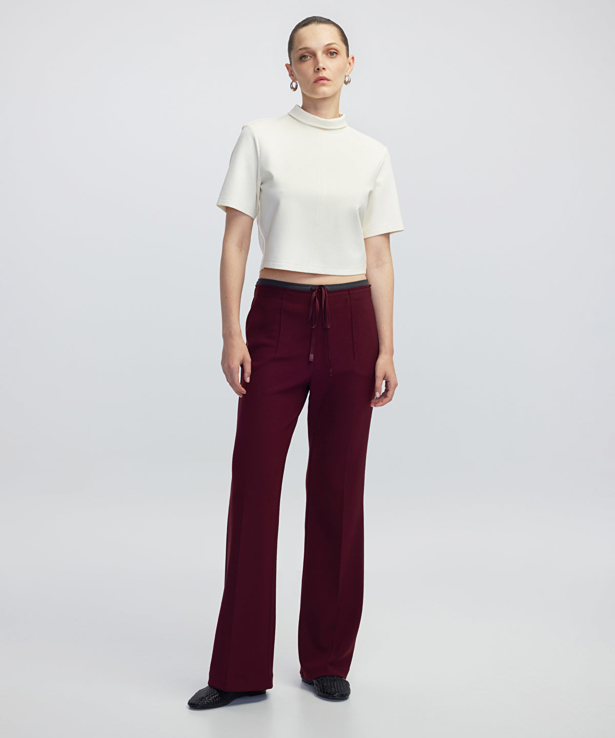 Contrast Waist Trousers