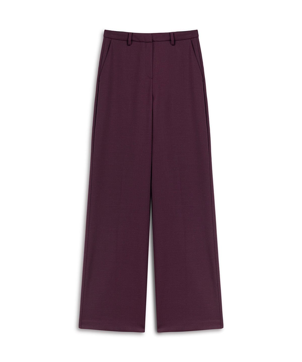 Wide-Leg Trousers with Pockets