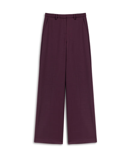 Wide-Leg Trousers with Pockets