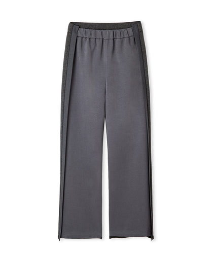 Color-Block Wide-Leg Trousers