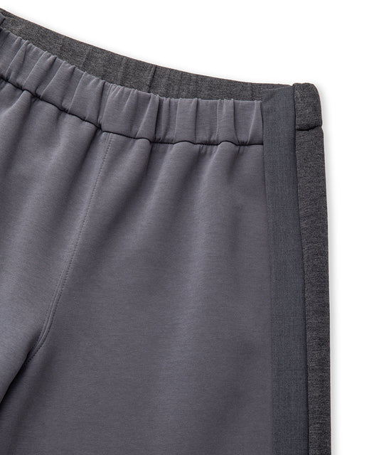 Color-Block Wide-Leg Trousers