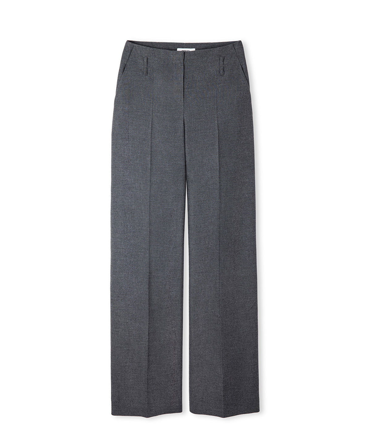Belted Wide-Leg Trousers