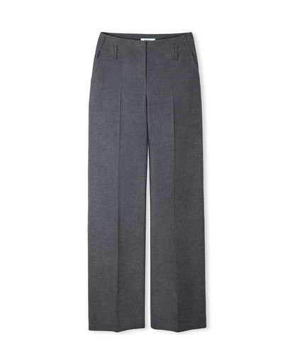 Belted Wide-Leg Trousers