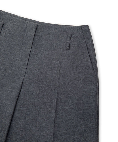 Belted Wide-Leg Trousers