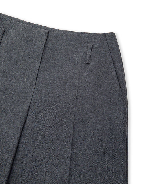 Belted Wide-Leg Trousers