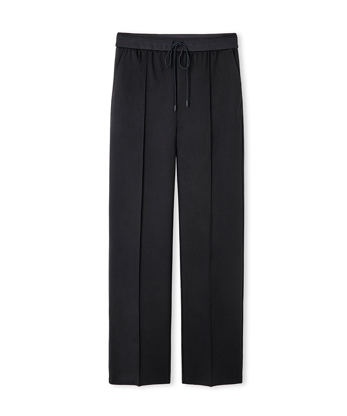 Zoomed Mixed Wide-Leg Trousers