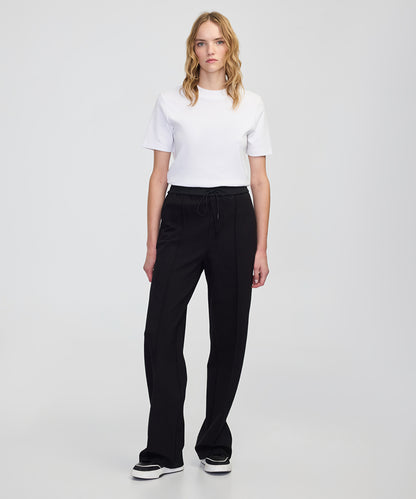 Mixed Wide-Leg Trousers