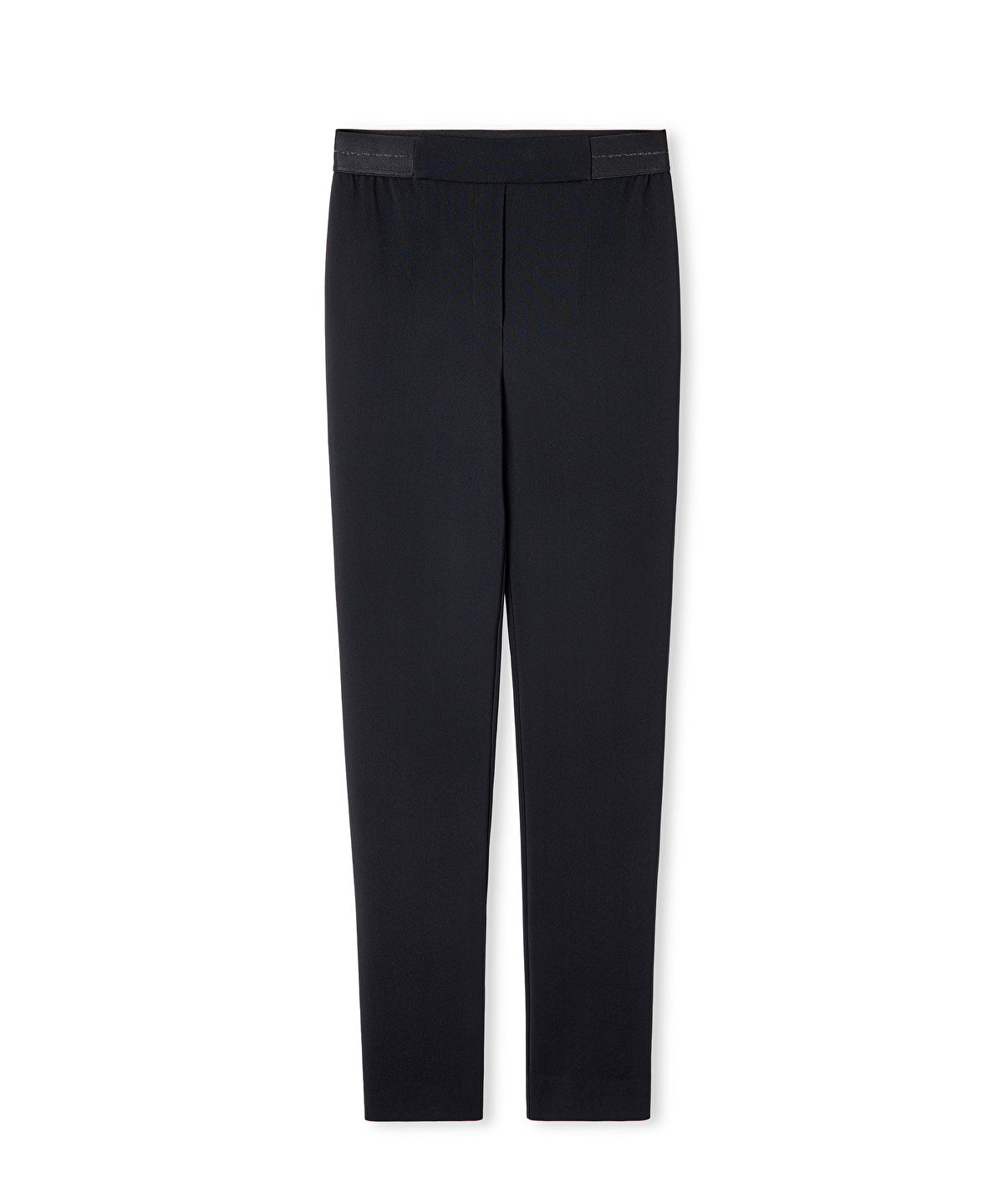 Metallic Stripe Skinny Trousers