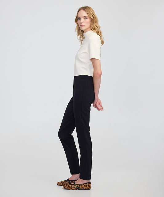 Metallic Stripe Skinny Trousers