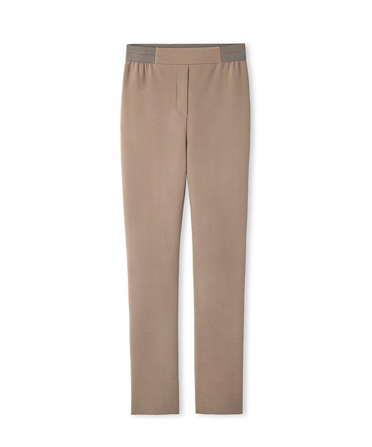 Metallic Stripe Skinny Trousers