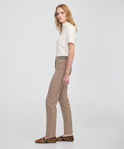 Metallic Stripe Skinny Trousers