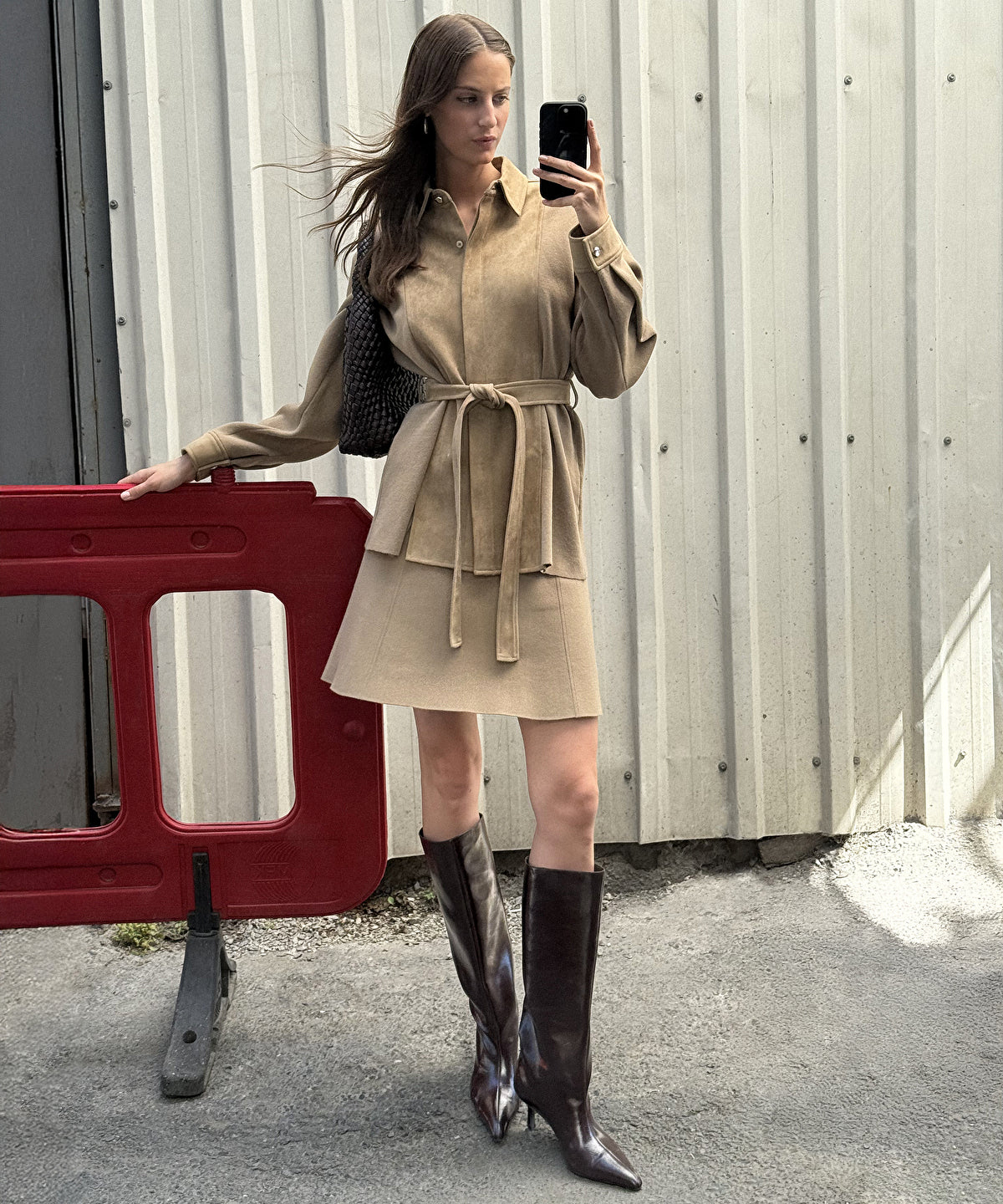 Knit Mini Skirt