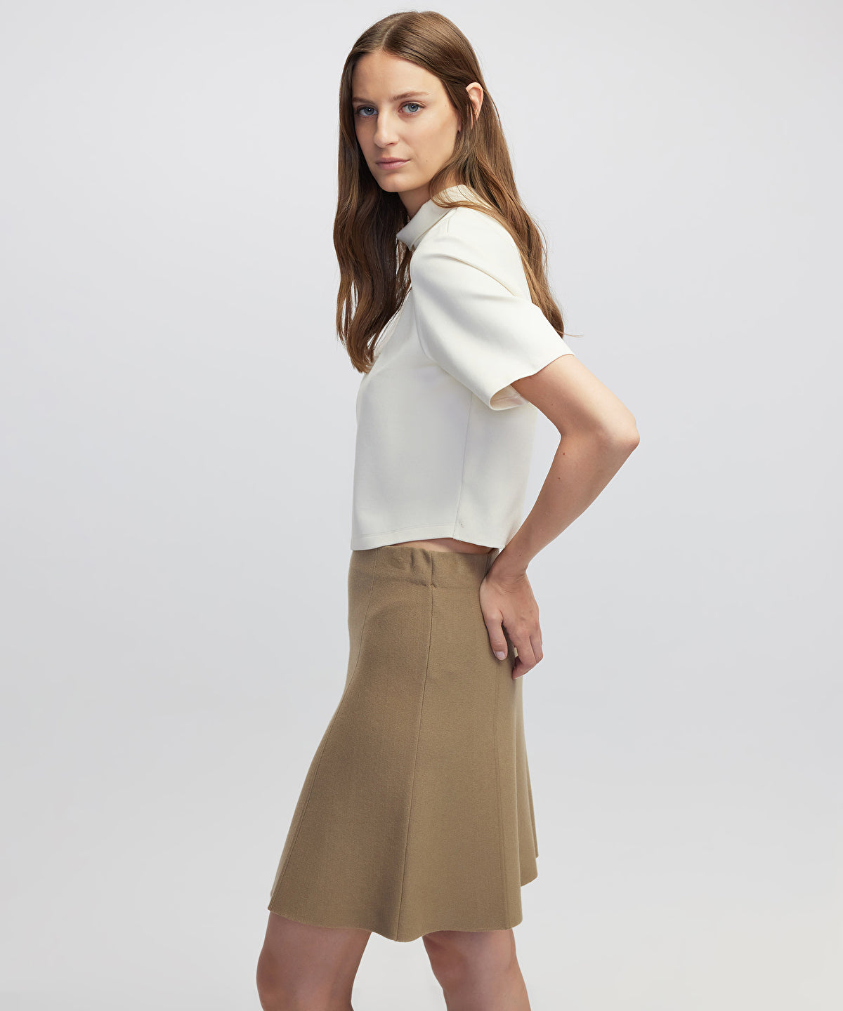 Knit Mini Skirt
