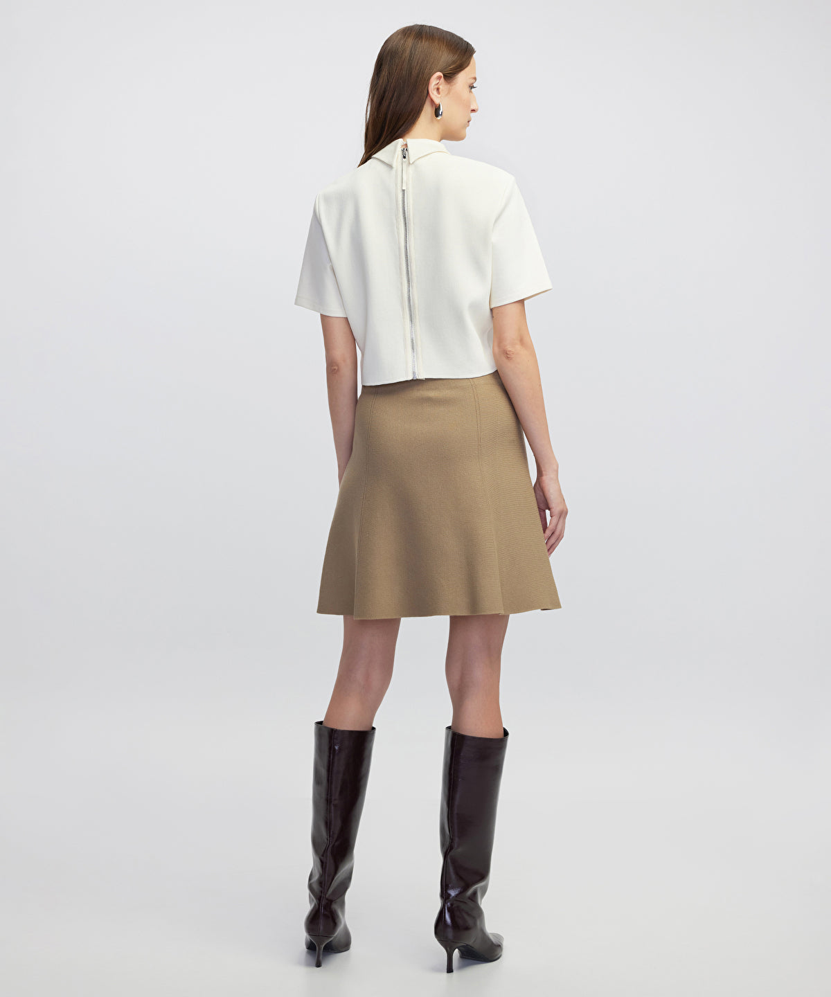 Knit Mini Skirt
