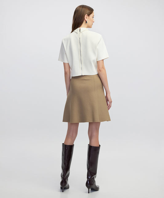 Knit Mini Skirt