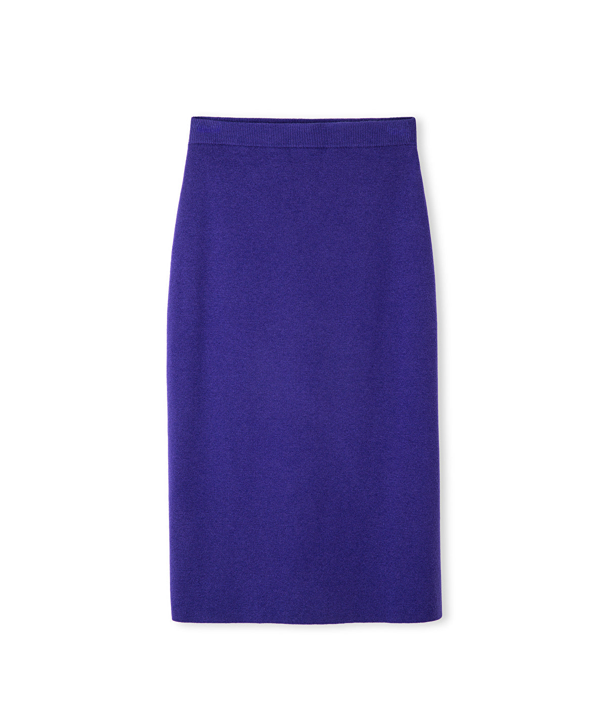 Zoomed Midi Knit Skirt