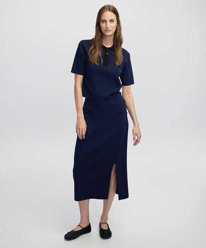 Midi Knit Skirt