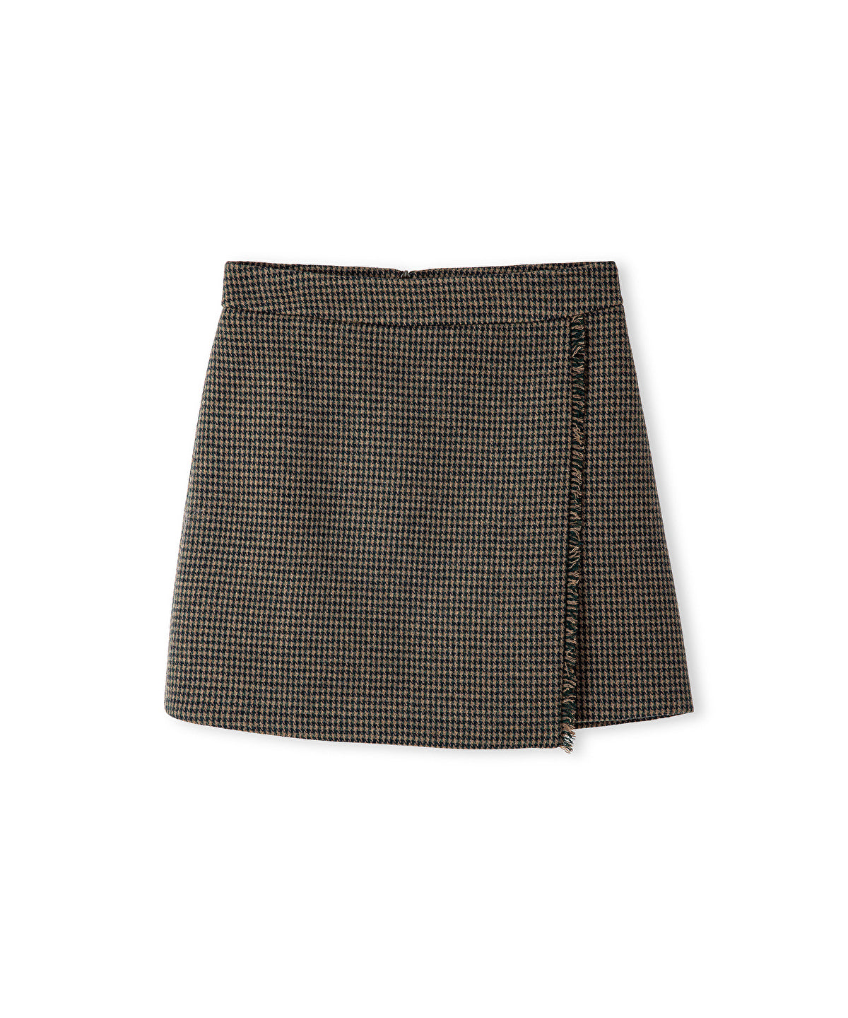 Houndstooth Mini Skirt