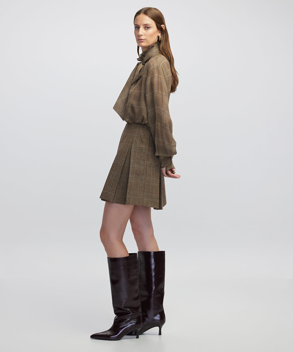 Plaid Skirt 