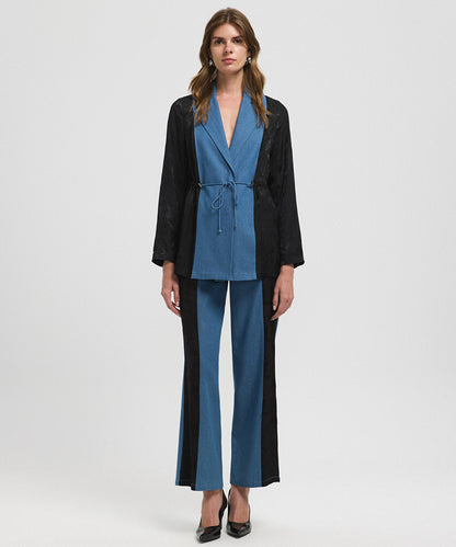 Mixed Color-Block Jacket 