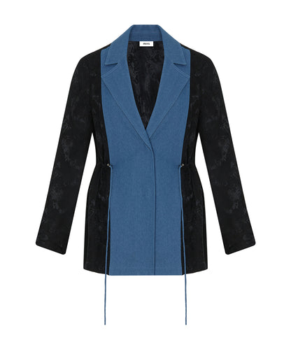 Mixed Color-Block Jacket 