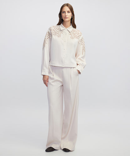 Embroidered Applique Jacket