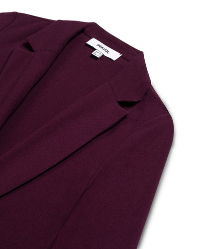 Unlined Jacket with Buttons