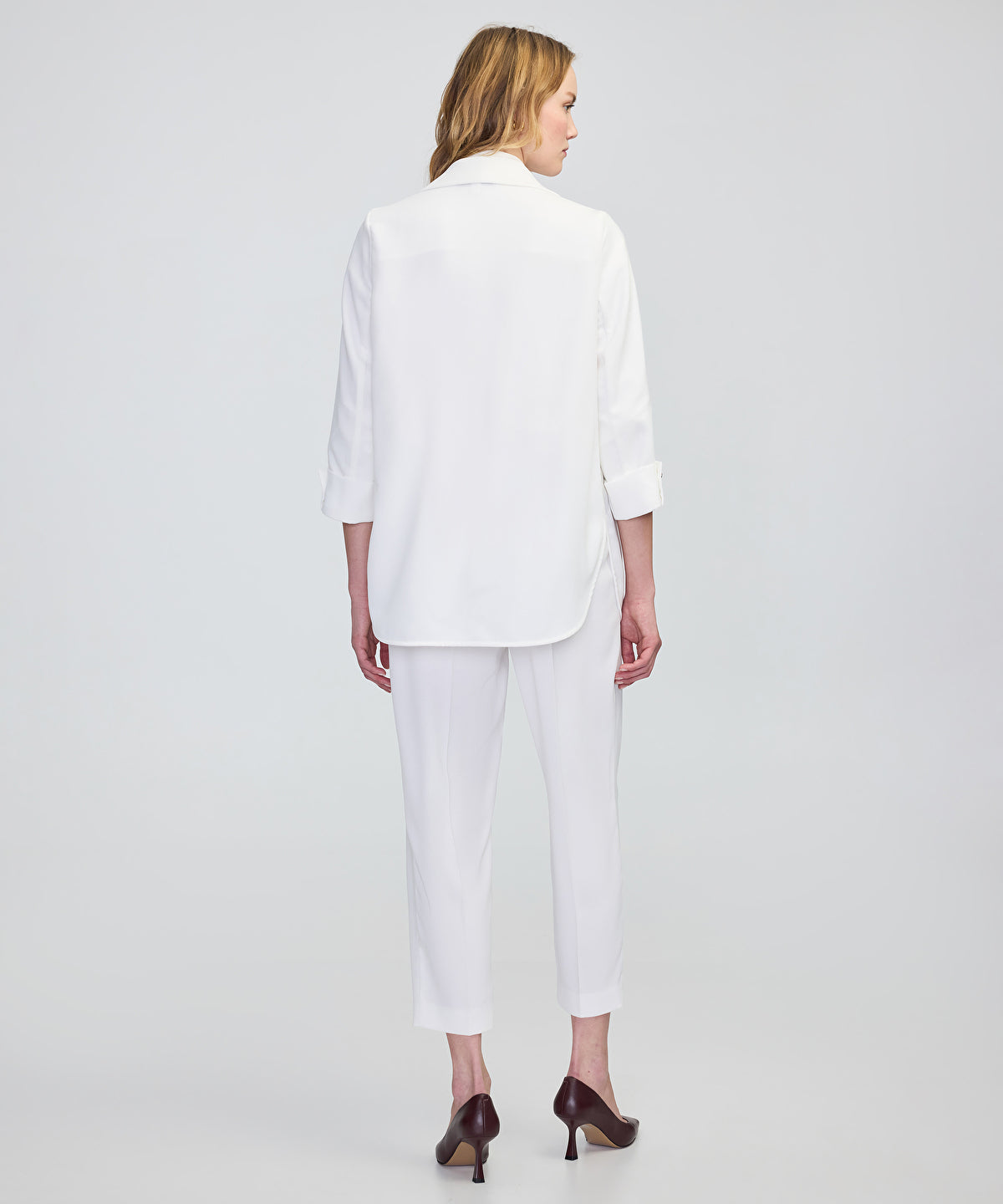 Unlined Jacket with Buttons