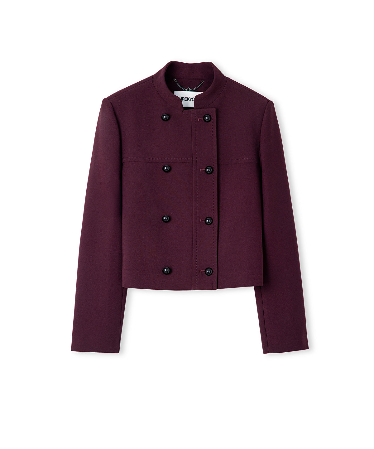 Zoomed Contrast Button Jacket