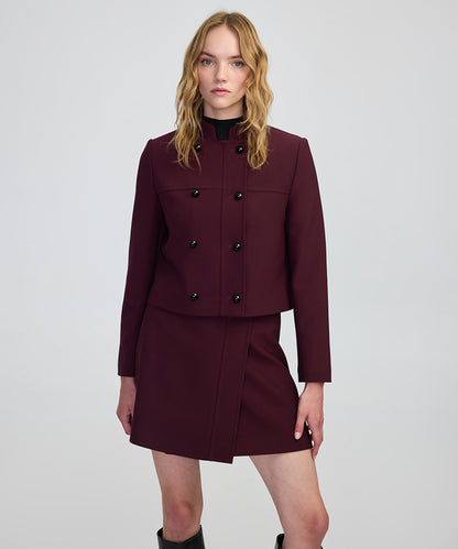 Contrast Button Jacket