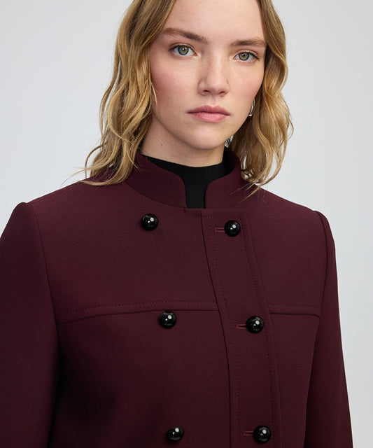 Contrast Button Jacket